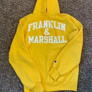 Yellow Champion Hoodie